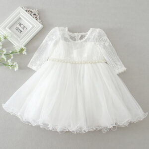 Robe De Baptême Princesse Blanche