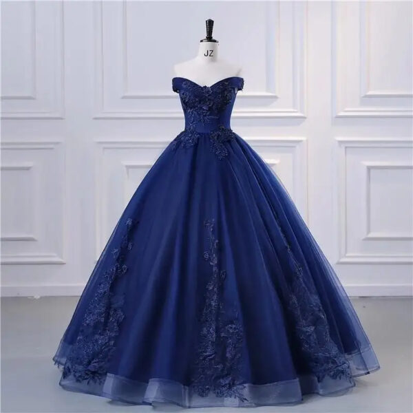 Robe De Mariée Princesse Bleu Roi