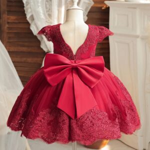 Robe Princesse Bébé Rouge