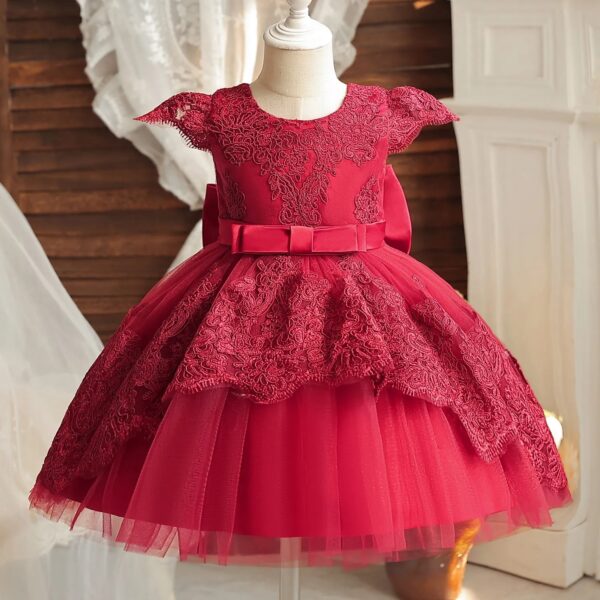 Robe Princesse Bébé Rouge