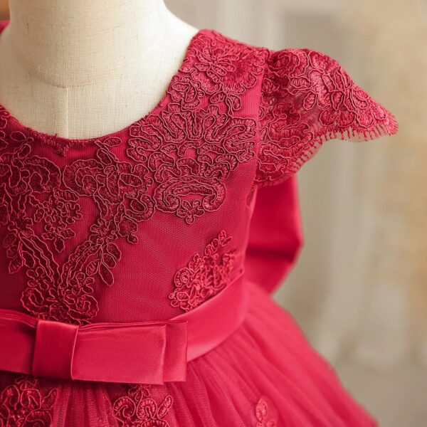 Robe Princesse Bébé Rouge